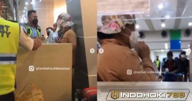 Wanita mengaku Istri Kolonel Ribut di Bandara (Instagram/lambeturahkawanua)