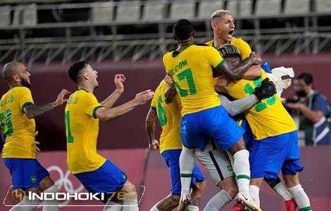 Timnas Brasil Medali Emas Olimpiade Tokyo Usai Kalahkan Spanyol